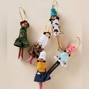 Nikki Cade Kennedy Clothespin Doll Ornament-New!